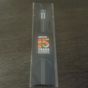 Kura 15 year anniversary chopsticks